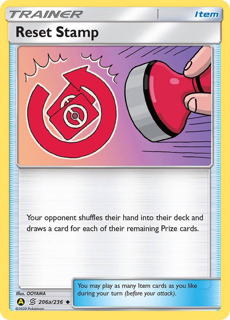 Reset Stamp — illustrated card