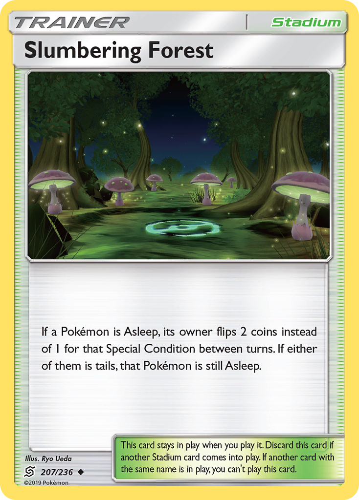 Slumbering Forest — illustrated card