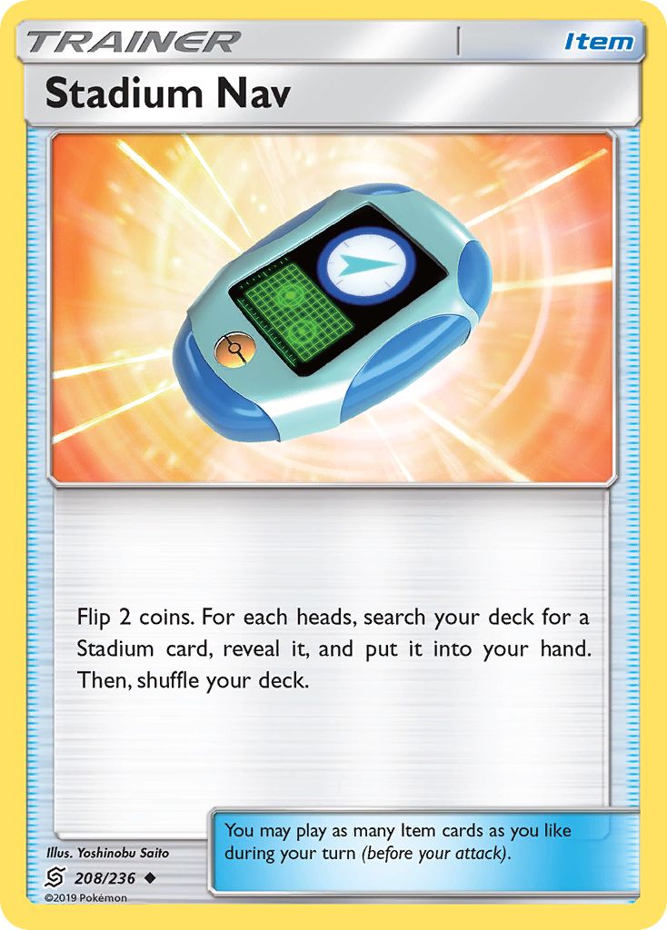 Stadium Nav — illustrated card