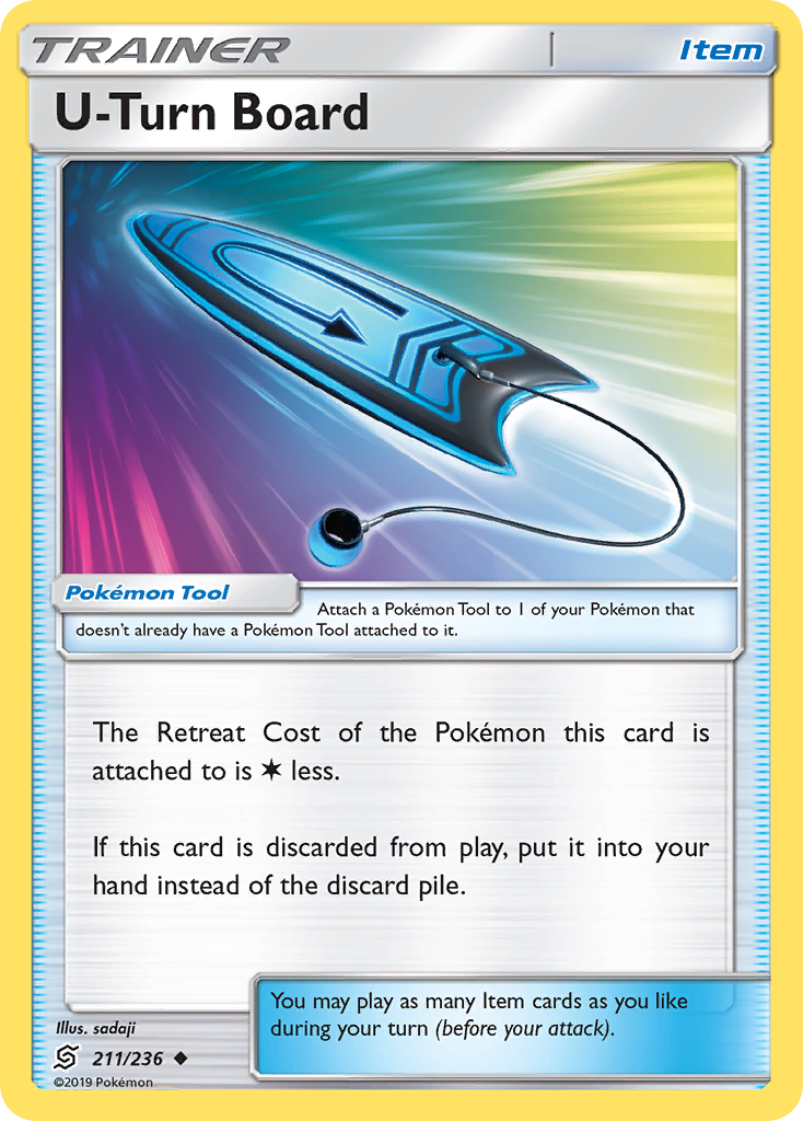 U-Turn Board — illustrated card