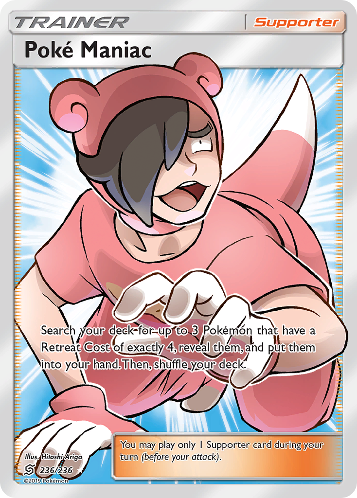 Poké Maniac — illustrated card