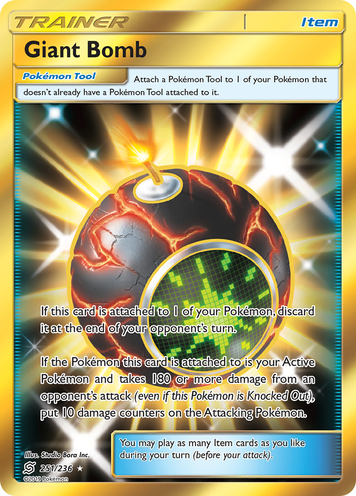 Giant Bomb — illustrated card