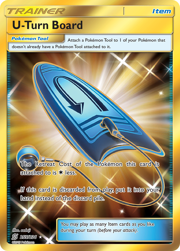 U-Turn Board — illustrated card