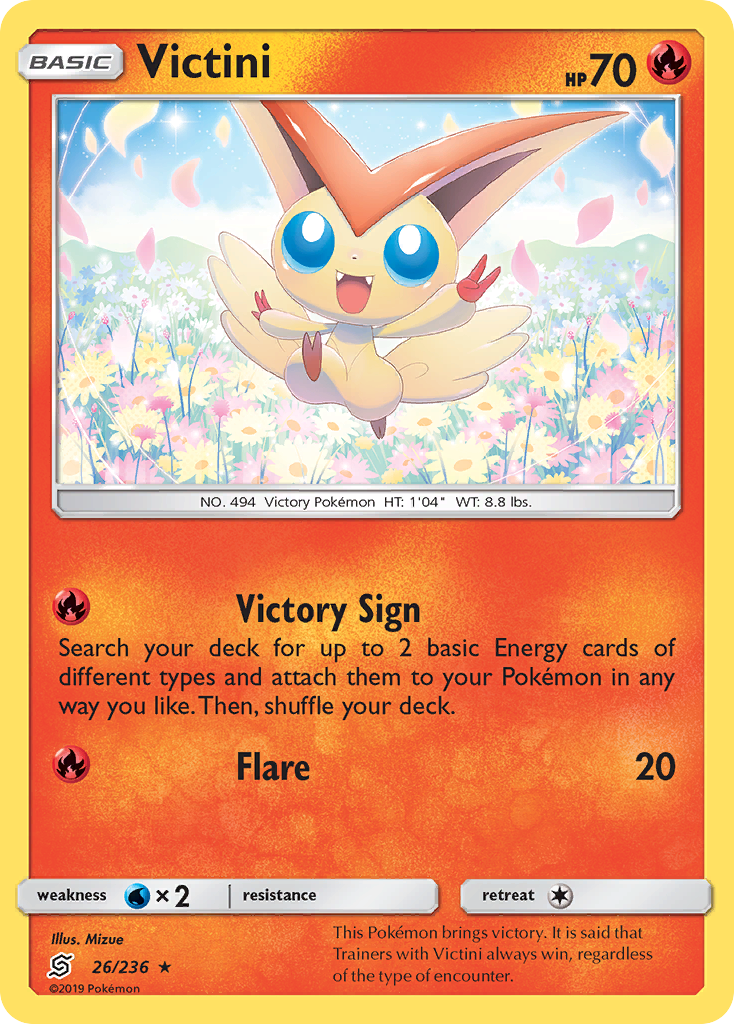 Victini — illustrated card