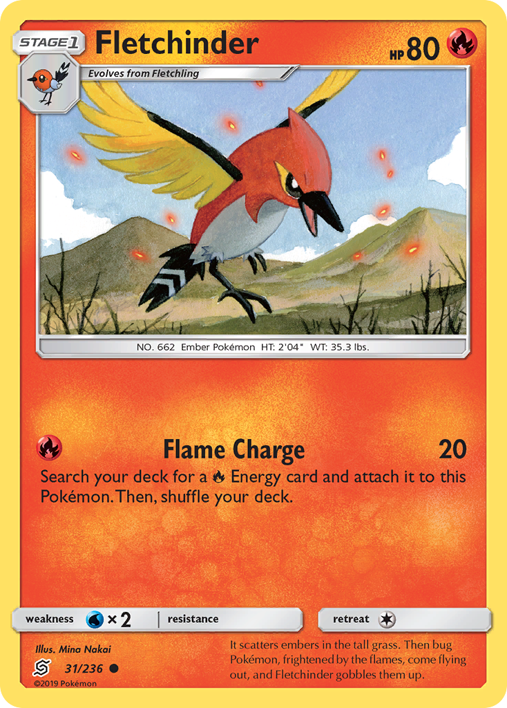Fletchinder — illustrated card