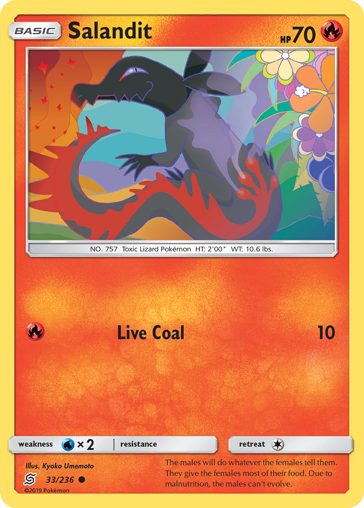 Salandit — illustrated card