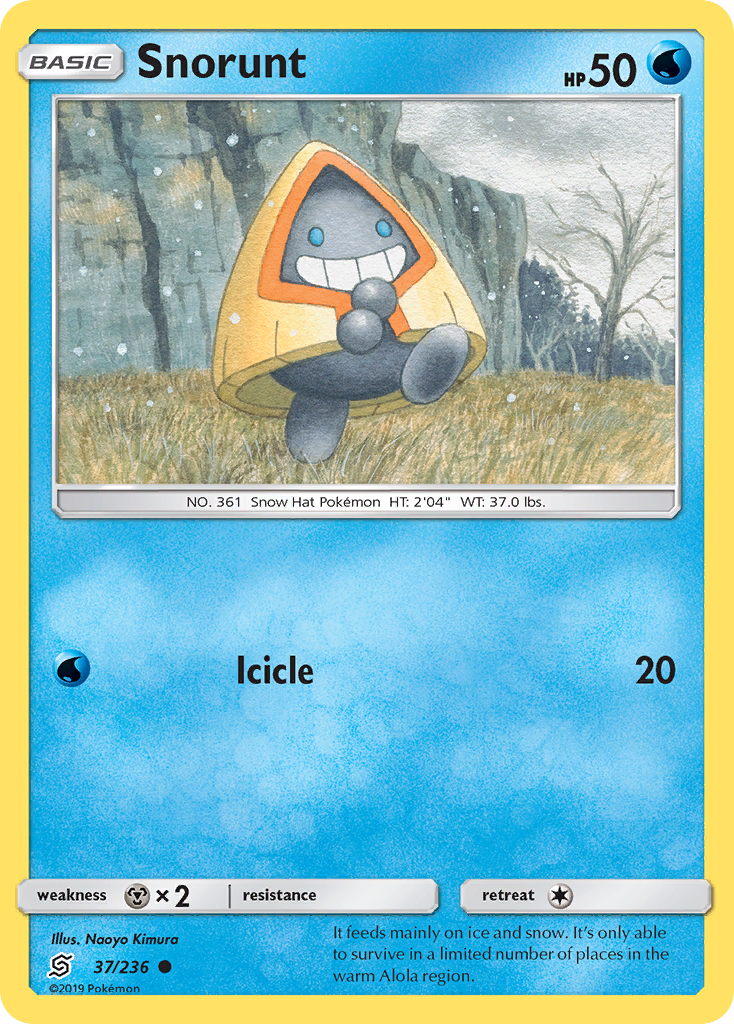 Snorunt — illustrated card