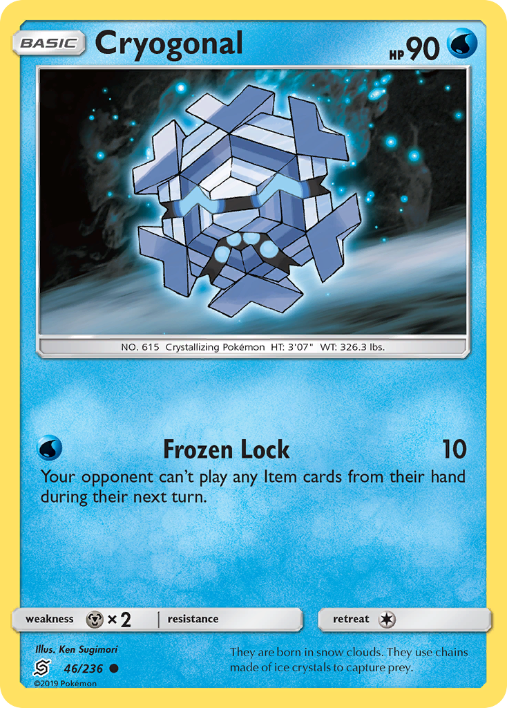 Cryogonal — illustrated card