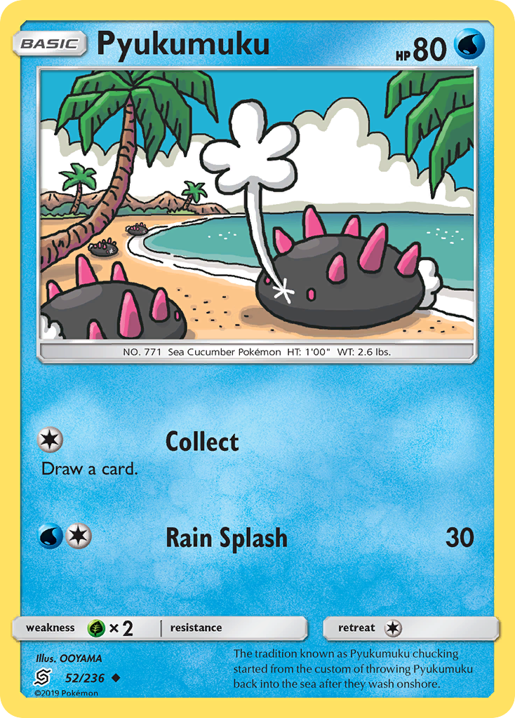 Pyukumuku — illustrated card