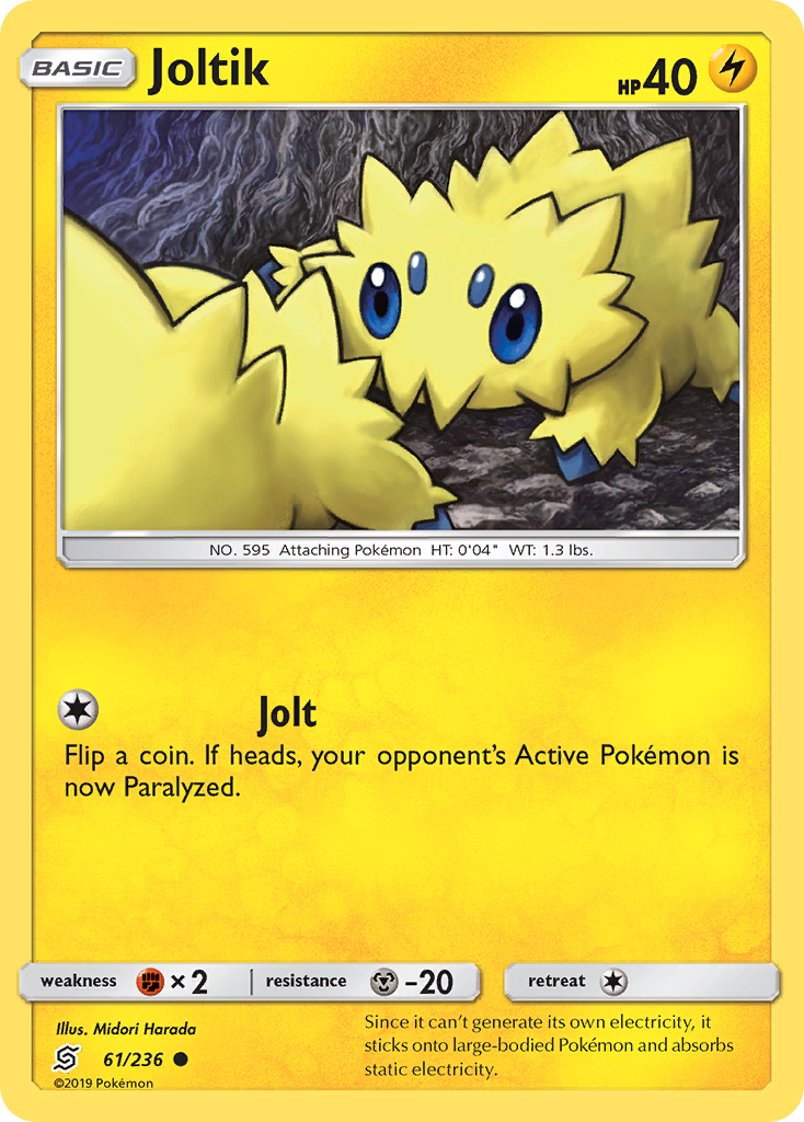 Joltik — illustrated card
