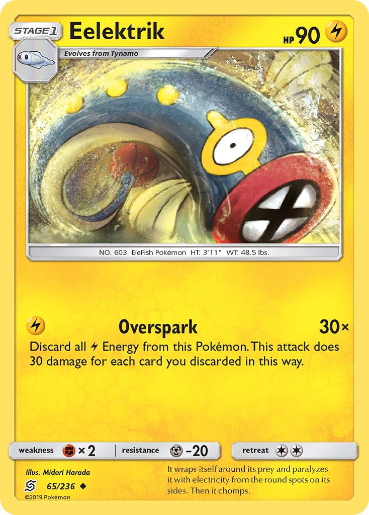 Eelektrik — illustrated card