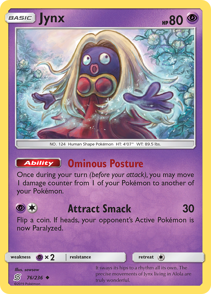 Jynx — illustrated card