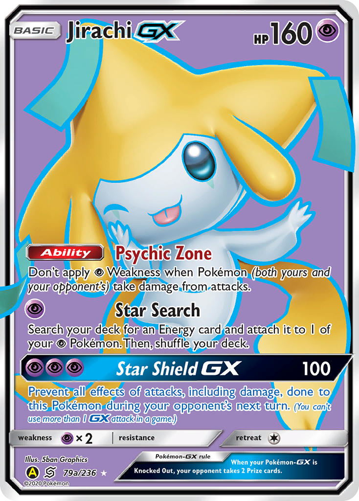 Jirachi-GX — illustrated card