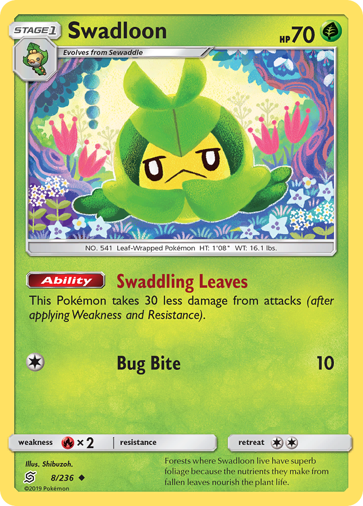 Swadloon — illustrated card