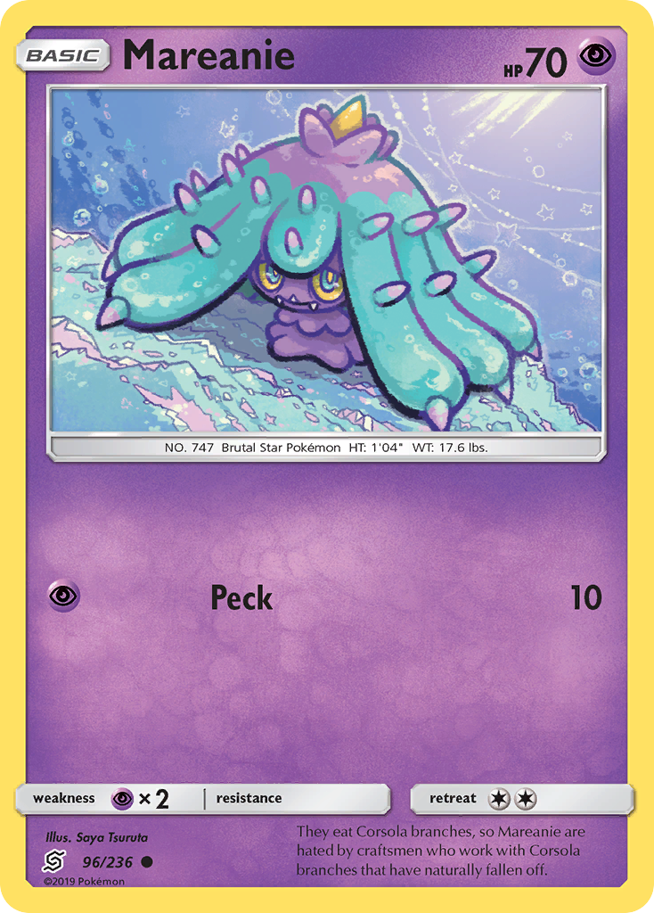 Mareanie — illustrated card