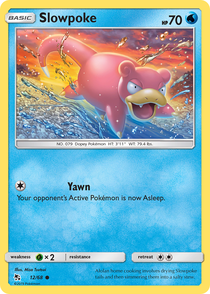 Slowpoke — illustrated card