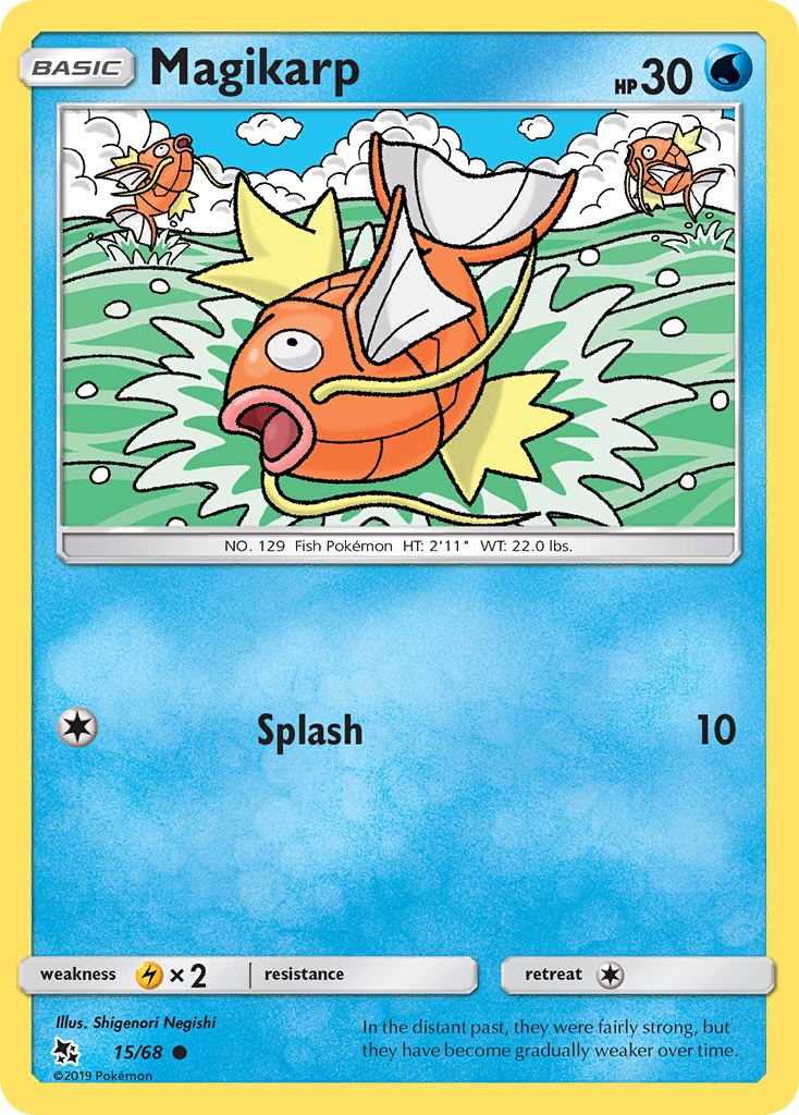 Magikarp — illustrated card