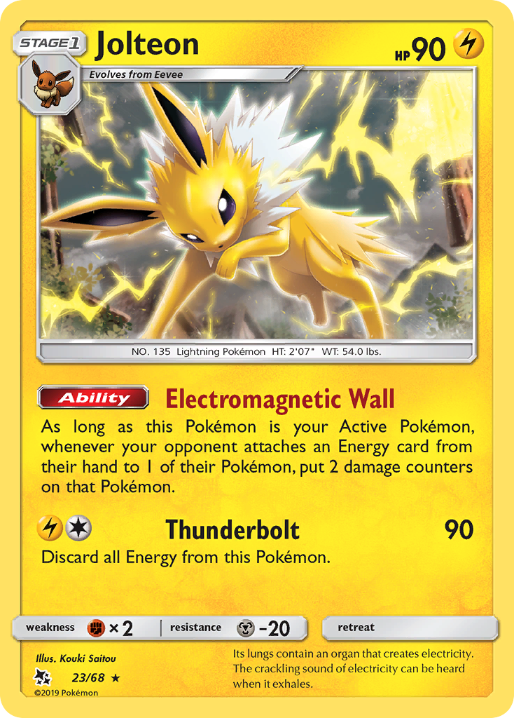 Jolteon — illustrated card