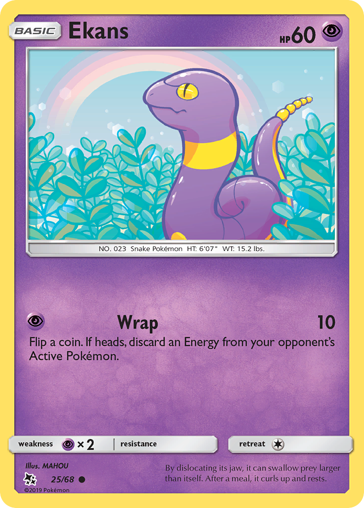 Ekans — illustrated card