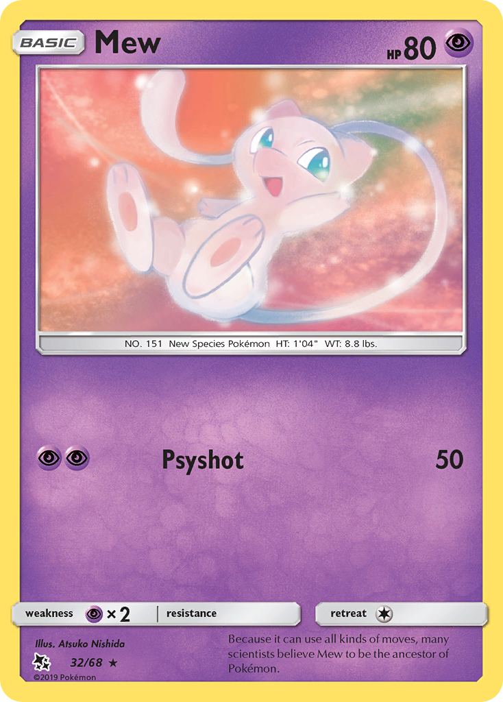 Mew — illustrated card