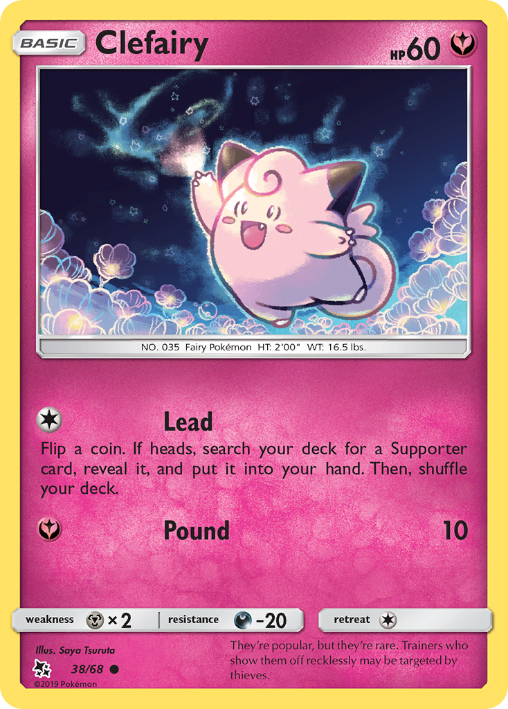Clefairy — illustrated card