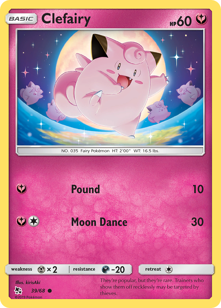 Clefairy — illustrated card