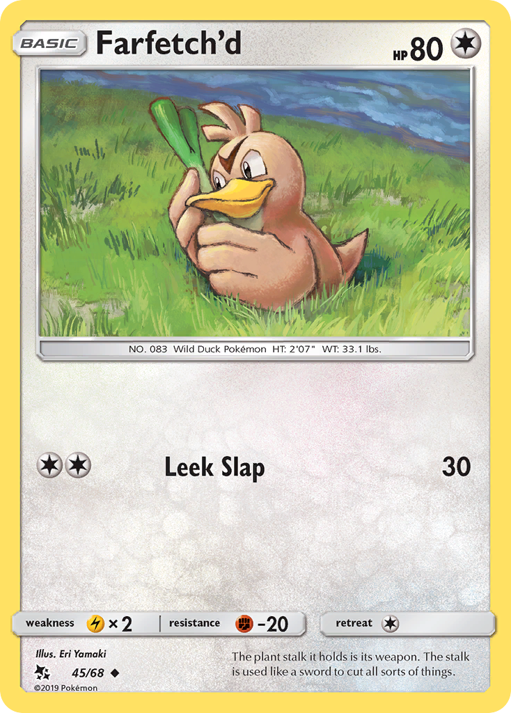 Farfetch'd — illustrated card