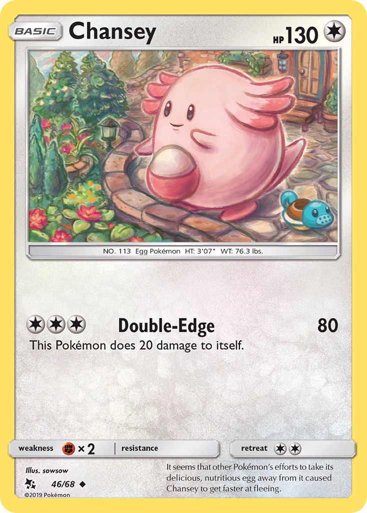 Chansey — illustrated card