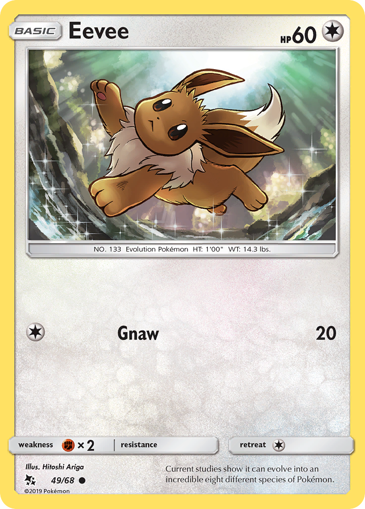 Eevee — illustrated card