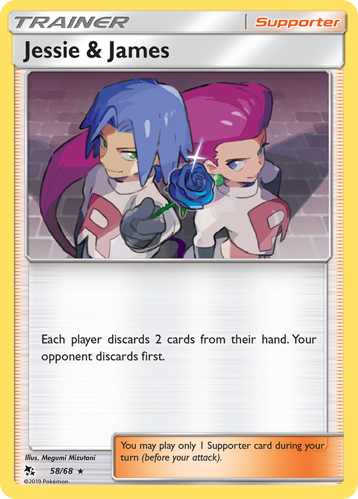 Jessie & James — illustrated card