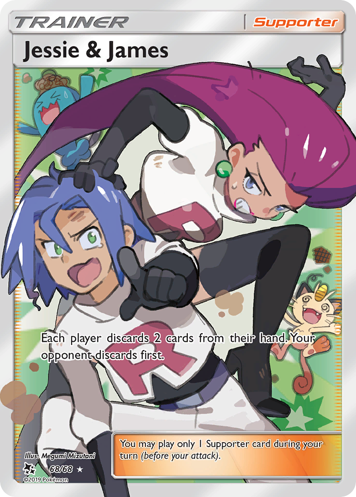 Jessie & James — illustrated card