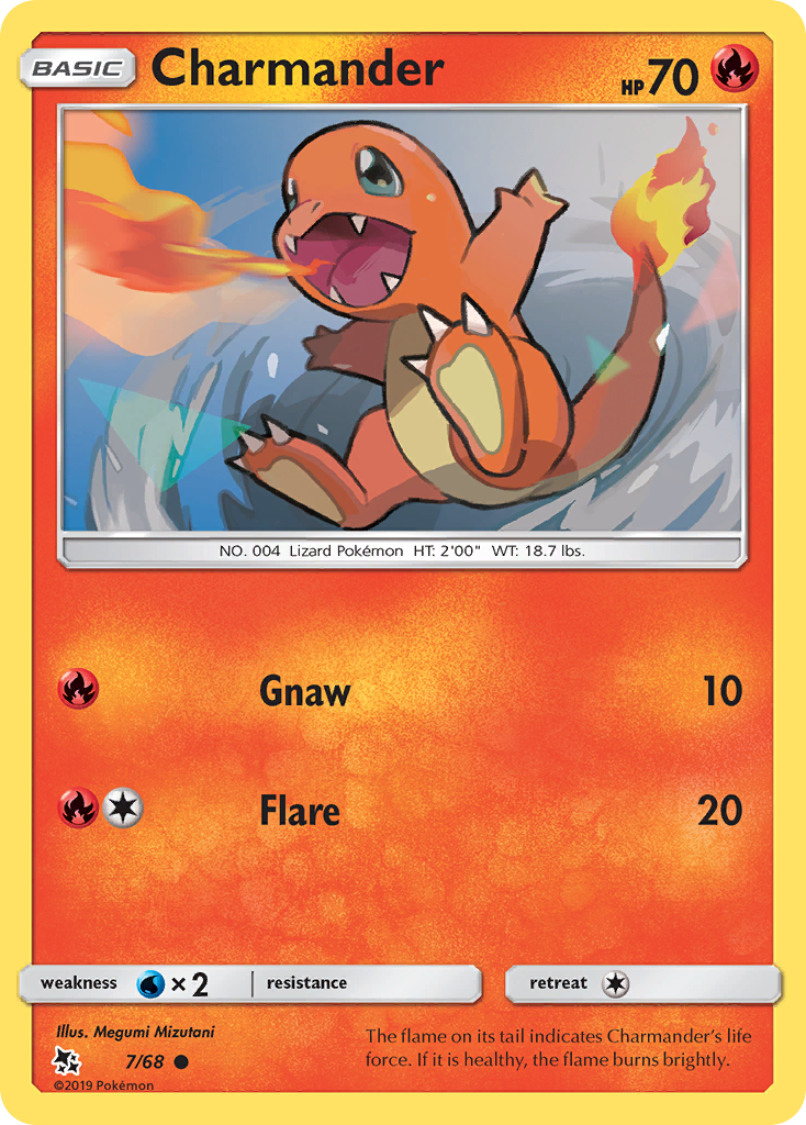 Charmander — illustrated card