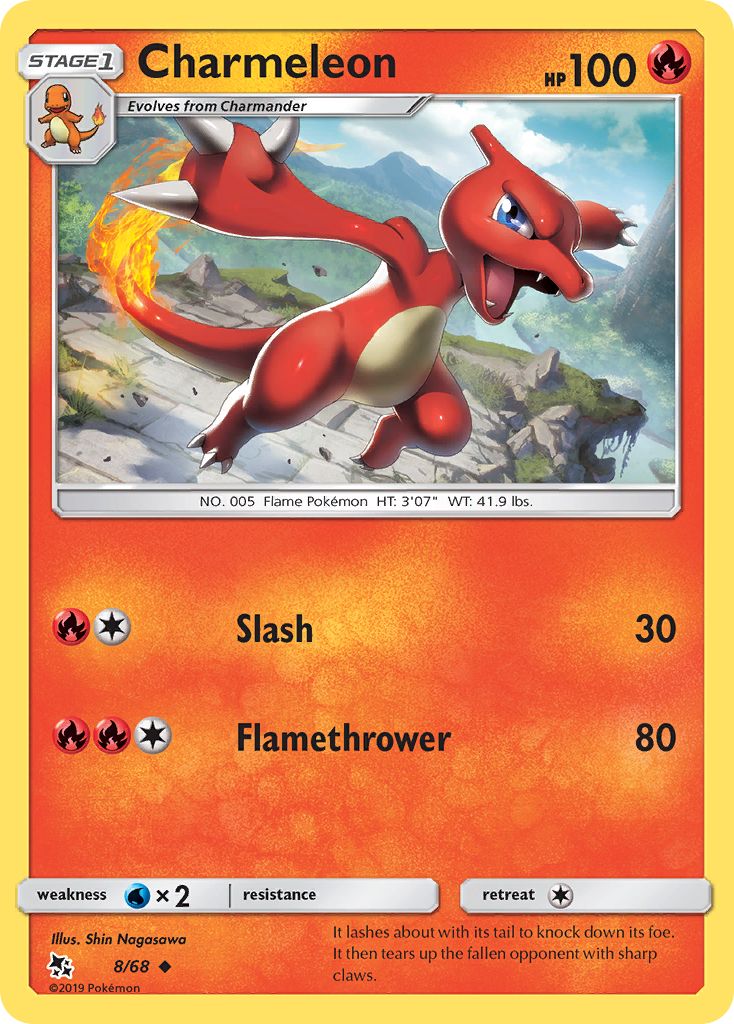 Charmeleon — illustrated card