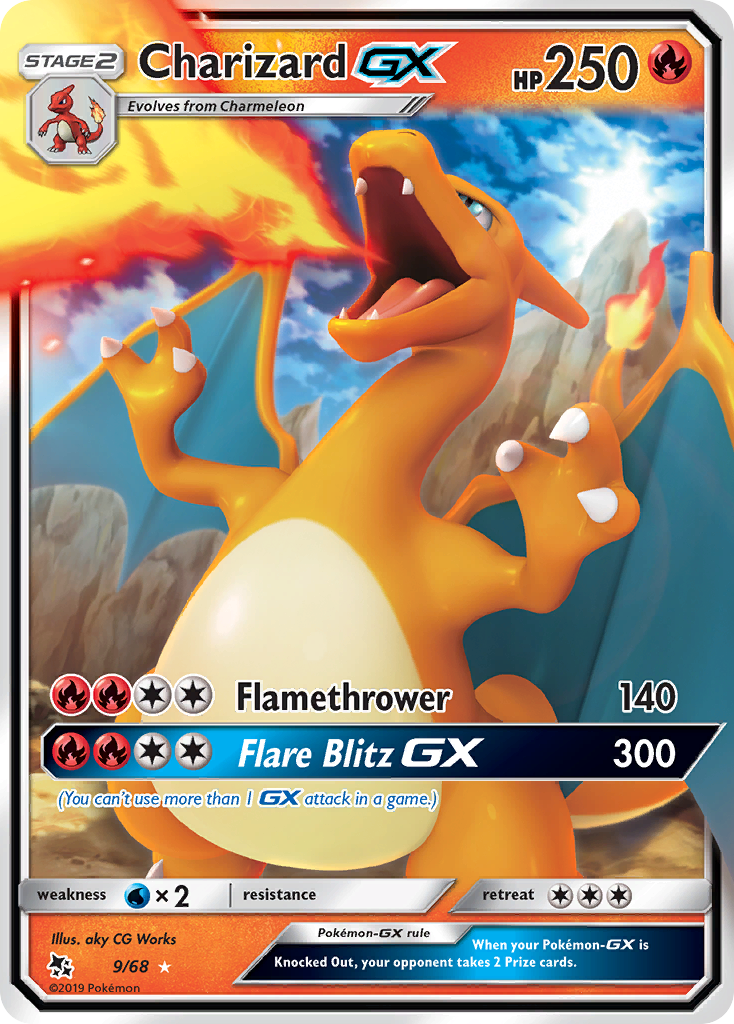 Charizard-GX — illustrated card