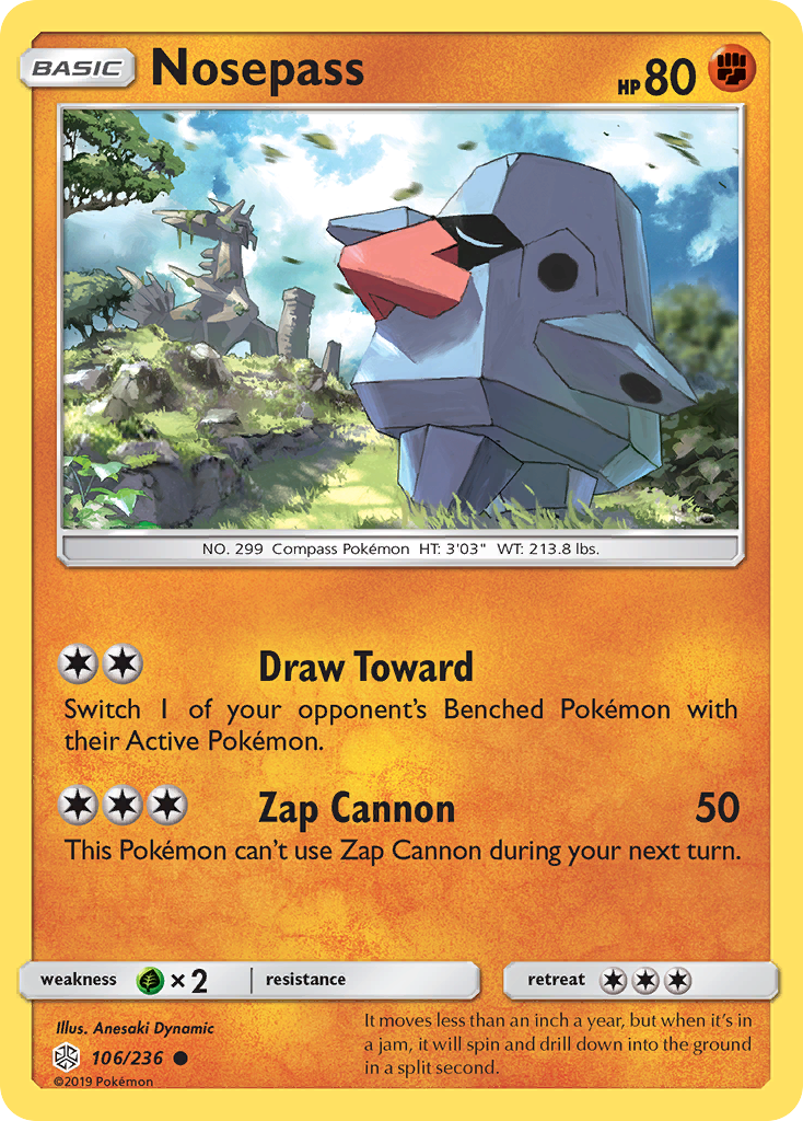 Nosepass — illustrated card