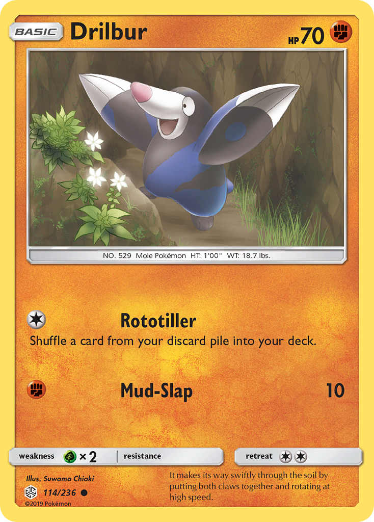 Drilbur — illustrated card