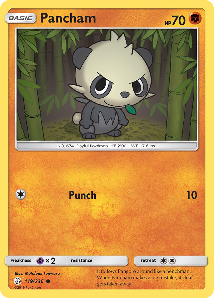 Pancham — illustrated card