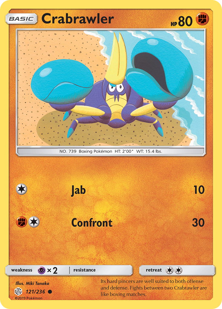 Crabrawler — illustrated card