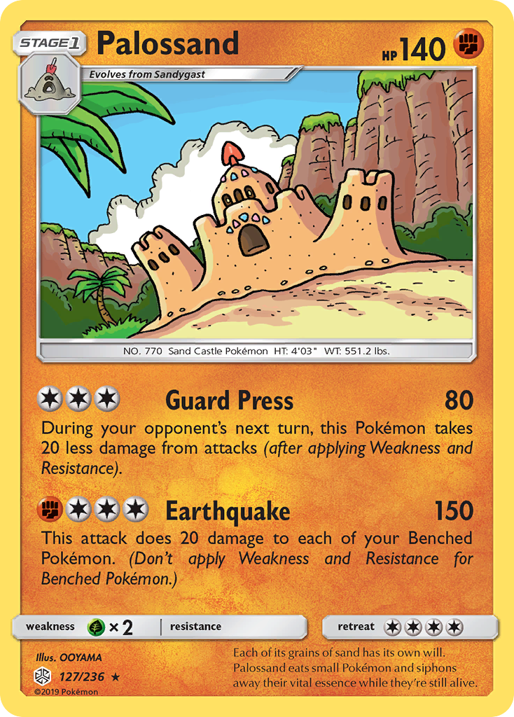 Palossand — illustrated card