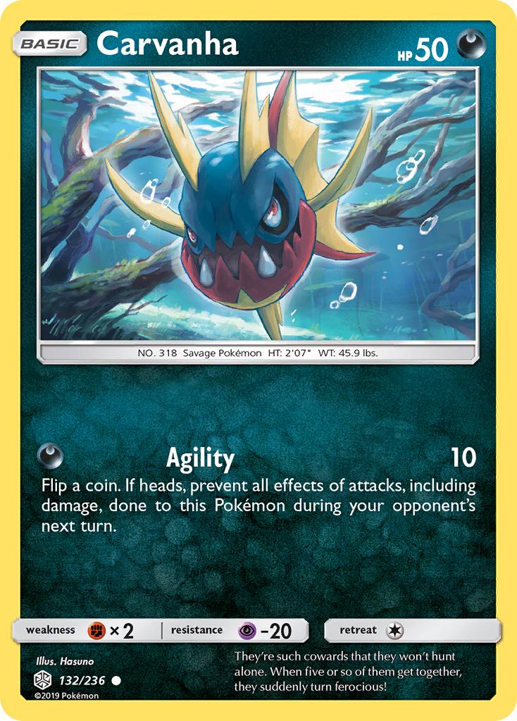 Carvanha — illustrated card