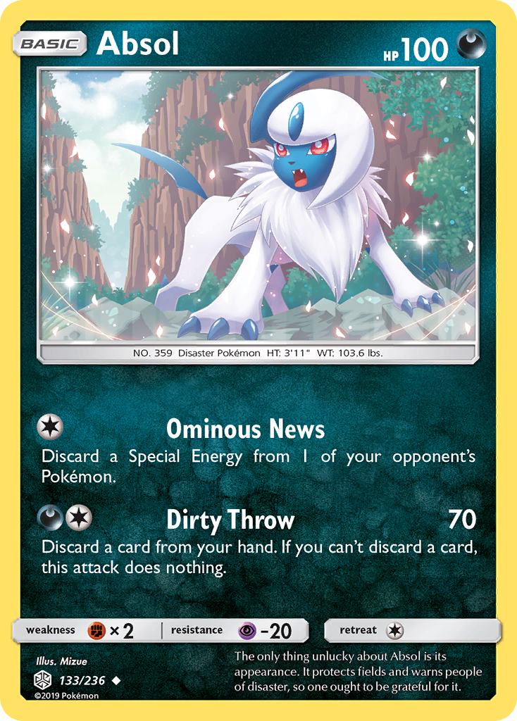 Absol — illustrated card
