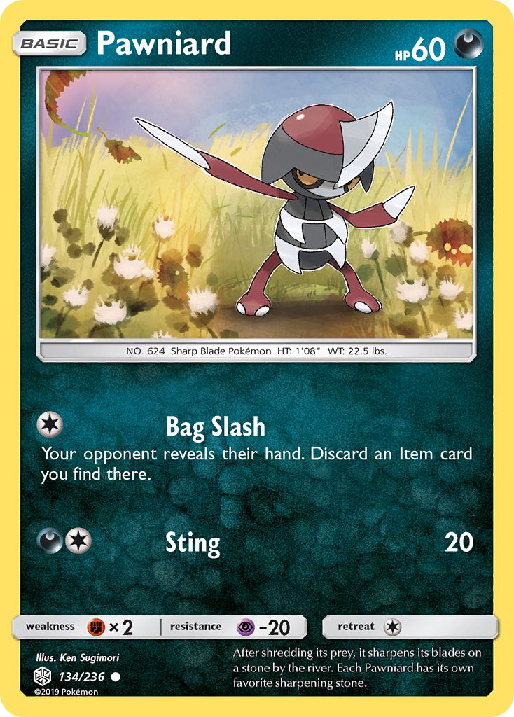 Pawniard — illustrated card