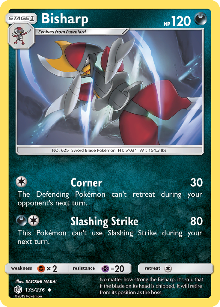 Bisharp — illustrated card