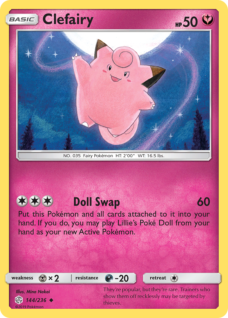 Clefairy — illustrated card