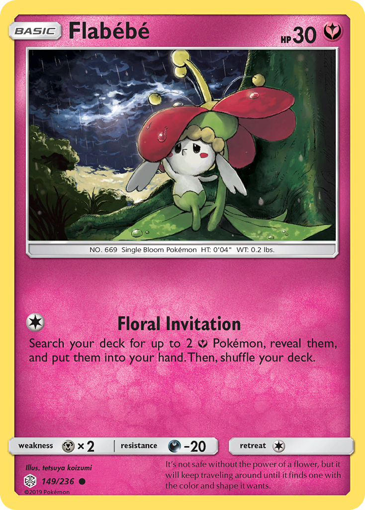 Flabébé — illustrated card