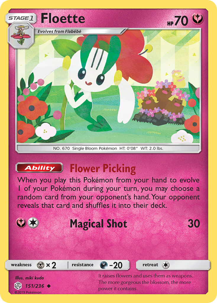 Floette — illustrated card