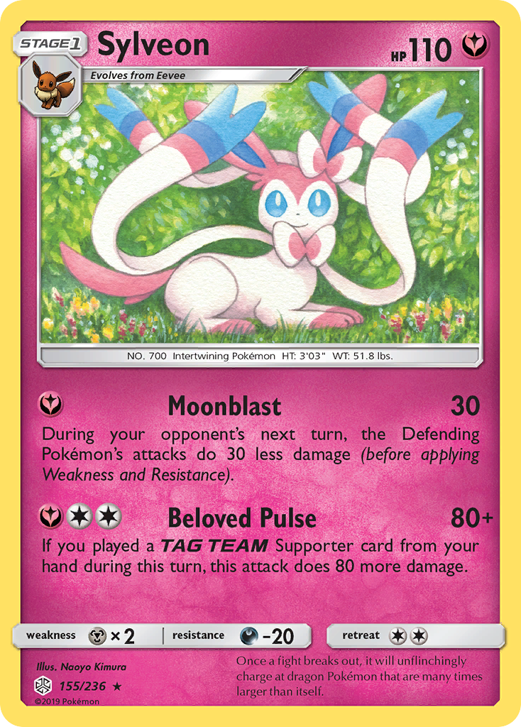 Sylveon — illustrated card