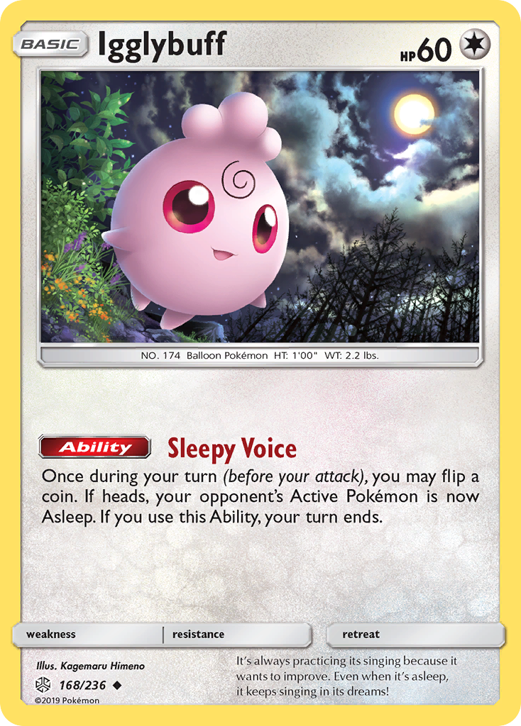 Igglybuff — illustrated card