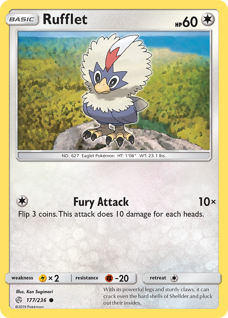 Rufflet — illustrated card