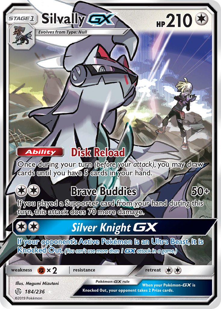 Silvally-GX — illustrated card